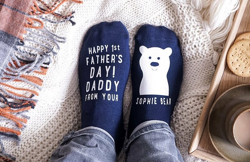 Custom Father's Day Socks