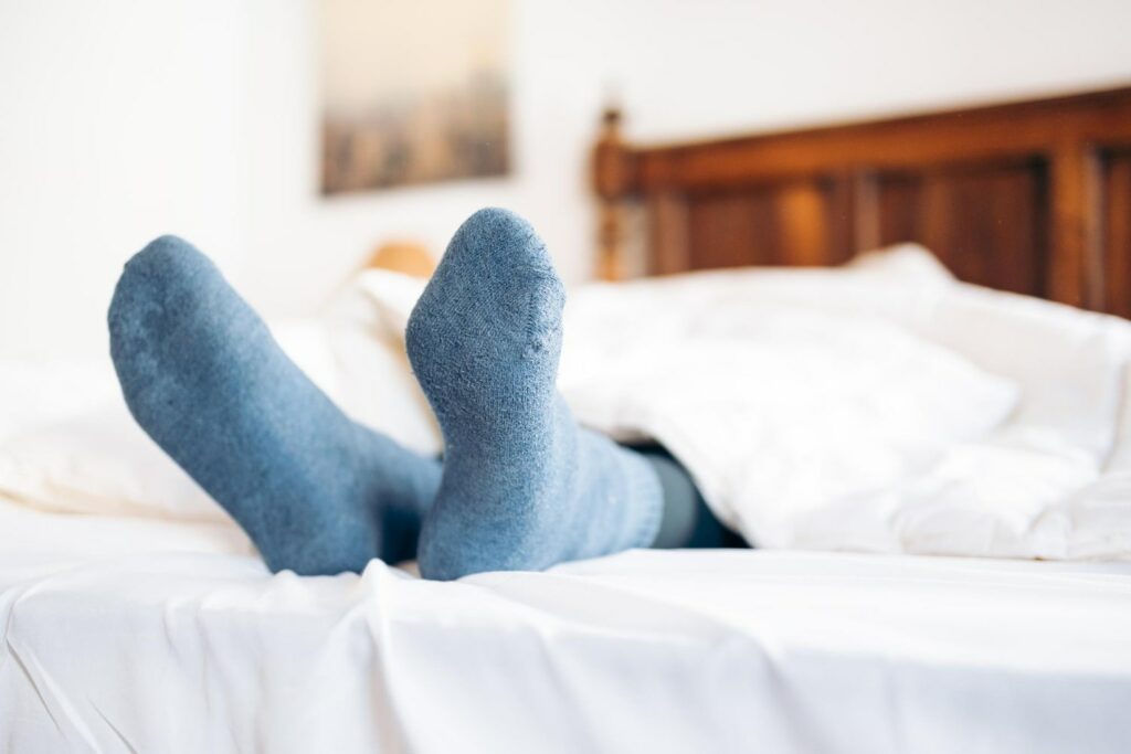 Sleeping with Socks